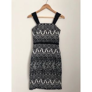 Francesca's Lace Print Dress: Oscar Garcia -Lopez